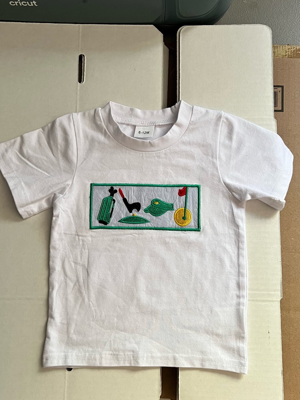 Baby Golf Graphic Tee - 6-12M